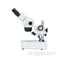 Microscopio estereo binocular binocular profesional quirúrgico